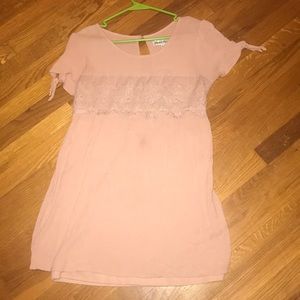 Blush tunic